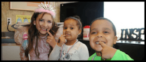 Pediatric Dentistry patients posing for a picture